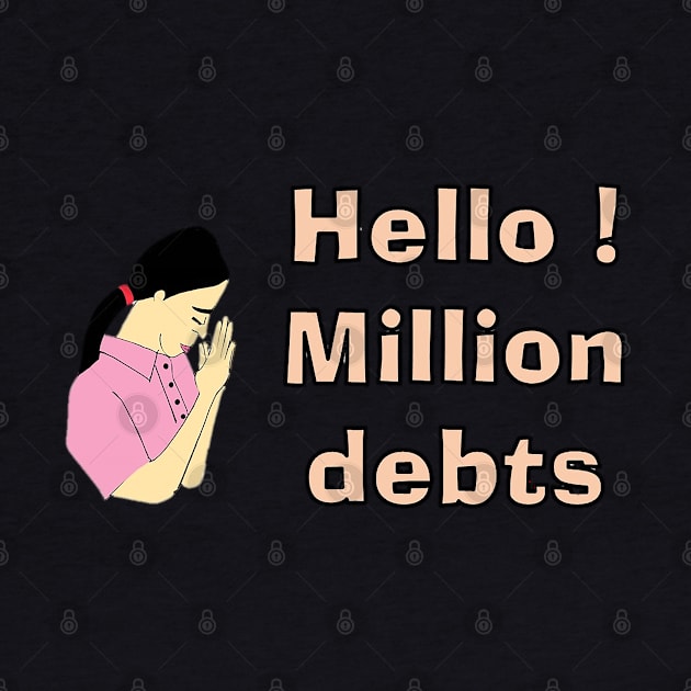 Hello Debts - I will fight for debts by drawkwardly